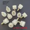 12 * M5 * 10MM base ajustable base ajustable tornillo de base soporte de pie tornillo de anclaje de pie ajustable múltiples colores