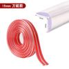 Tira Anticolisión Fabricante Tira Protectora de Bordes Transparente Autoadhesiva Protector de Esquina Suave Protección para Bebés Silicona Protector de Esquinas de Muebles