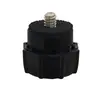 Acessórios para suporte de transmissão ao vivo acessórios pan-tilt adaptador cabeça de bola de 17 mm para dente de 1/4 acessórios para rack de transmissão ao vivo DV