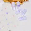 Nuevo Calcomanía para Uñas con Relieve Estéreo 5D Mariposa Flor Encaje Moño Rosa Calcomanía de Uñas de Alta Gama