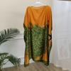 Xale com Padrão Contrastante e Fenda Estilo Europeu e Americano para Mulheres, Lenço Fino Estilo Étnico para Proteger do Sol, Lenço de Roupa Malaio
