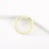 Anillos de Resorte Pintados de Colores, Anillos Abiertos, Accesorios para Bolsos DIY, Broches Colgantes, Llaveros, Pulseras en Stock