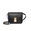 Bolso Cuadrado Pequeño Nuevo de Nicho Versátil de Gama Alta Bolso Caja de Cuero Retro de Gran Capacidad para Hombro Cruzado para Mujer
