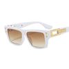 Gafas de sol nuevas de moda Outu, personalizadas, de color beige, decorativas, de moda, con INS transfronterizo europeo y americano, 2852