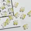 Diretamente do Fabricante: Acessórios para Joias DIY, Flores de Trevo da Sorte, Flores de Ameixeira, Pétalas de Vidro Estilo Antigo, Materiais de Flor de Cinco Pétalas Atacado