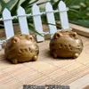 Escultura em Madeira de Pêssego Natural Gatinho Fofo Capa de Chapéu Acessórios DIY, Itens Decorativos, Pingentes para Corrente de Celular, Charms para Bolsa, Enfeites