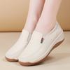 Zapatos mecedores de cuatro estaciones, Zapatos casuales de moda para mujer, Zapatos de plataforma de tacón de cuña bajos, Zapatos redondos para mujer, Zapatos de vestir de una pieza para mujer, Zapatos de tacón de cuña para mujer