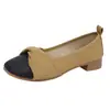 Saia 2026 sapatos casuais femininos sapatos baixos de vovó sapatos slip-on sapatos de noite sola macia sapatos baixos delicados primavera e outono Mary Jane estilo de noite