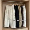 Novedad otoño temprano 2026, pantalones rectos versátiles de estilo coreano, cintura alta, adelgazantes, para mujer, pantalones casuales holgados y adelgazantes