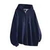 Comercio Exterior Americano Venta Fuerte Algodón 360g Suéter Cardigan con Capucha Chaqueta Primavera y Otoño Holgado Cómodo Parejas