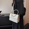 Bolsas de Verão para Mulheres 2024 Nova Bolsa Transversal Versátil e Moderna Bolsa Quadrada Pequena com Toque Sofisticado Bolsa Feminina para o Dia a Dia Bolsa Transversal Compacta