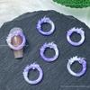 Viñeta transparente como hielo estilo nacional corona adornos para uñas color luminoso accesorios para uñas diy accesorios para aretes decoración de uñas