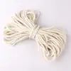 Cuerda de cáñamo de color de 5 mm hilo de cáñamo árbol para gatos material áspero hecho a mano enrollado correa de sujeción tejido DIY cuerda decorativa