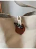 Bolsa de Lona Linda Estilo Japonés para Mujer con Bordado de Dibujos Animados, Gran Capacidad, Adecuada para el Trabajo Diario, Bolso Cruzado de un Solo Hombro, Bolsa de Tote para Artículos Varios de Oficina