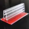 Pinza suave para dientes, clip para papel de publicidad POP, tablero KT Chevron, clip para panel de partición acrílica, clip combinado, ranura de 5 mm