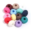 Pintura de Nuevo Tacto Bolas de Paintball Goma Pintura Goma Acrílico Bolas Cadena para Teléfono Móvil Pulsera Collar Joyería DIY Accesorios