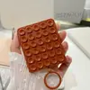Ponto Quente de Vendas Transfronteiriças 80 Ventosa de Silicone Dupla Face para Celular Antiderrapante Portátil Removível Suporte para Celular Quadrado 16