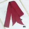 200cm * 5cm Europeo y Americano Monocromo Color Sólido Hecho a Mano Cinta Alargada Bolsa de Atar Bufanda Pequeña Profesional Bufanda Bufanda Bufanda