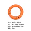 Anillo de Resorte de Aleación de Zinc Ecológico Estándar Europeo, Llavero Colgante de Moda, Accesorios, Varios Estilos, Selección Integral, Versátil