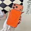 Funda para iPhone 18 Pro Max con patrón de ondas galvanizado, Funda protectora Apple 16 con tacto de piel, cobertura total, anticaída 17