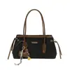 Bolso de Hombro Estilo Nuevo, Bolso Retro de Nicho para Mujer, Bolso de Mano Sencillo y Moderno con Lazo, Bolso Versátil de Gran Capacidad para el Trayecto Diario
