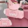 Bolsa de Pendurar para Veículo Elétrico Armazenamento Item Prático Bolsa de Pendurar Carrinho de Bebê Triciclo Dianteiro Caixa de Armazenamento de Grande Capacidade