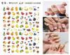 Pegatina para Uñas con Arte de Frutas Estilo Deslumbrante Little Red Book Sandía Piña Arándano Pegatina para Uñas con Arte de Frutas WG314-330