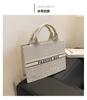Bolso Grande para Mujer 2021 Nuevo Trendy Celebridad de Internet Lienzo Tote de Gran Capacidad Versátil Hombro Axila Bolso Moda