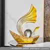 Vela Mudándose a Nuevo Hogar Regalo Sala de Estar Sencilla Gabinete de Vino Oficina Decoración Adornos Nicho de Gama Alta