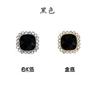 Nuevo anuncio girasol cuadrado gordo doble capa fondo puntiagudo vidrio cosido a mano Diamante diy zapatos ropa Fenghua joyería accesorios