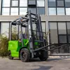 Montacargas Eléctrico de Cuatro Ruedas de 2 Toneladas, Camión Elevador Hidráulico Eléctrico, Camión Listo para Usar para Carga y Descarga de Carga de Almacén