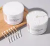 Cotonetes de ponta redonda com dupla faceMaquiagem para os ouvidos doméstico palito de madeira colher descartável para remover cera do ouvido cotonete de limpeza não machuca os ouvidos