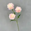 Flores Peônia Coroa Simulação Parede de Flores de Casamento Decoração de Corredor Buquês de Flores Decoração de Casa Arranjo de Flores Flores Artificiais Flores de Seda Feitas à Mão