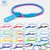 Pulseira de zíper infantil de duas cores nº 5 moda coreana ol cor doce pulseira de personalidade fornecimento de banca atacado à vista