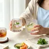 Vaso Rotatorio para Whisky Famoso en Internet, Vaso de Cristal Engrosado para Uso en Casa y Bar, Vaso para Cócteles y Bebidas Frías al por Mayor