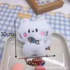 Pingente de Animal de Pelúcia Macio e Fofo de Desenho Animado, Broche de Boneco Fofo em Formato de Urso e Coala, Acessórios para Roupas e Bolsas