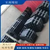 Rodillos no motorizados resistentes al desgaste para minería, impermeables y a prueba de polvo, Rodillos tipo canal giratorios flexibles, Rodillos paralelos para transportadores de banda