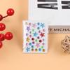 Nuevos fabricantes mayoristas de pedrería facial DIY de cristal DIY para niños, pegatinas decorativas de taladro, taladro para maquillaje de ojos de escenario