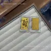Adesivo de Telefone Ouro Puro 999 2mg Shuibei Adesivo Popular Dourado para Traseira de Telefone Loja de Ouro Transmissão ao Vivo Pequenos Presentes Físicos Varejo