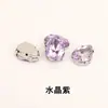 Rhinestones Pontiagudos em Forma de Gota de Água Mais Vendidos no Exterior, Rhinestones de Vidro Cristalino Costurados à Mão, Componentes para Acessórios de Cabelo e Joias para Vestidos de Noiva DIY