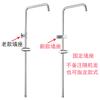 Barra de ducha de alto estándar de Xiamen, cabezal de ducha de acero inoxidable, barra de elevación, columna de ducha, tubo de siete formas, barra de elevación para baño
