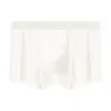 Ropa Interior de Nylon Hielo Seda Transpirable para Hombre 10A Entrepierna Antibacteriana Verano Fresco Delgado Sin Costuras Boxer Briefs