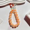 Pingente de Corrente de Celular de Cristal Avançado Novo Frisado Corrente de Pulso Pendurado Corrente Pulseira Pulseira Cordão Feminino High-end Luz