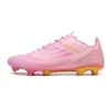 F50 Nuevos Zapatos de Fútbol de Caña Baja para Estudiantes Transfronterizos Clavos Largos Juego Entrenamiento Juvenil Comercio Exterior Deportivos Zapatos de Fútbol