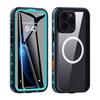 Capa Transparente Anti-Queda para iPhone 16 Pro, para Natação ao Ar Livre, Apple I16 Plus, Magnética, À Prova D'água