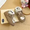 Zapatos de Cuero para Niñas 2025 Otoño Nuevo Estilo Zapatos de Princesa para Niña Pequeña Suela Suave Zapatos para Niños Zapatos de Una Sola Pieza Transpirables Bebé Birkenstocks