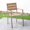 Juego de Mesa y Sillas de Exterior con Sombrilla Patio Balcón al Aire Libre Terraza Ratán Tejido Exterior Impermeable Estilo Ocio Madera Anticorrosión Mesa y Sillas