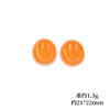 Accesorios Lindos de Cara Sonriente de Resina para Manualidades Pegamento de Crema Pasador Imán para Refrigerador Hebilla de Zapato Parche Decorativo Material