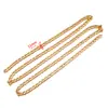 Cadena Plana de Aleación, Alta Retención de Color, Pulsera Simple y Versátil, Collar, Bolso, Cadena para Accesorio de Ropa, Cadena Gruesa, Cadena para Combinar DIY