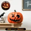 Decoraciones de linternas de calabaza de Halloween, accesorios para crear un ambiente festivo, arreglos de escenas, decoraciones para entradas, bares y tiendas, decoraciones nocturnas